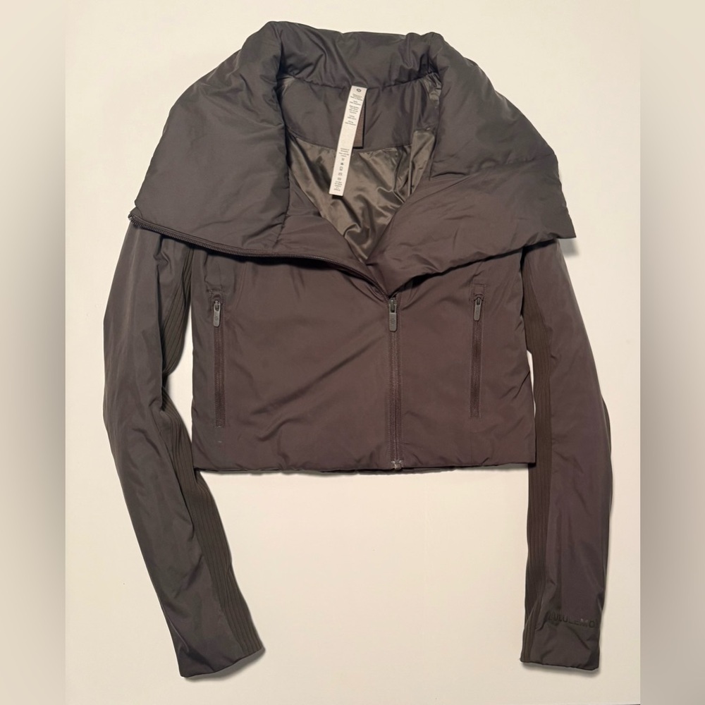 Lululemon Athletica Olive Puffer Jacket - Picture 3 of 7